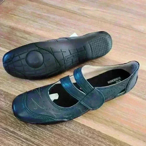 Ross Hommerson Chelsea Mary Jane Velcro Close Leather Flexible Mary Jane 11SS - Picture 13 of 15